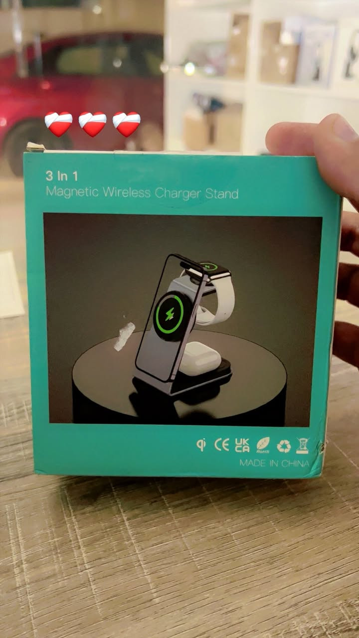 شاحن لاسلكي للهاتف والسماعات والساعة
شحن سريع السعر 25000


**إذا كنت صاحب هذا الإعلان وتريد حذفه لأي سبب، رجاءا أرسل رسالة إلى الدعم الفني**