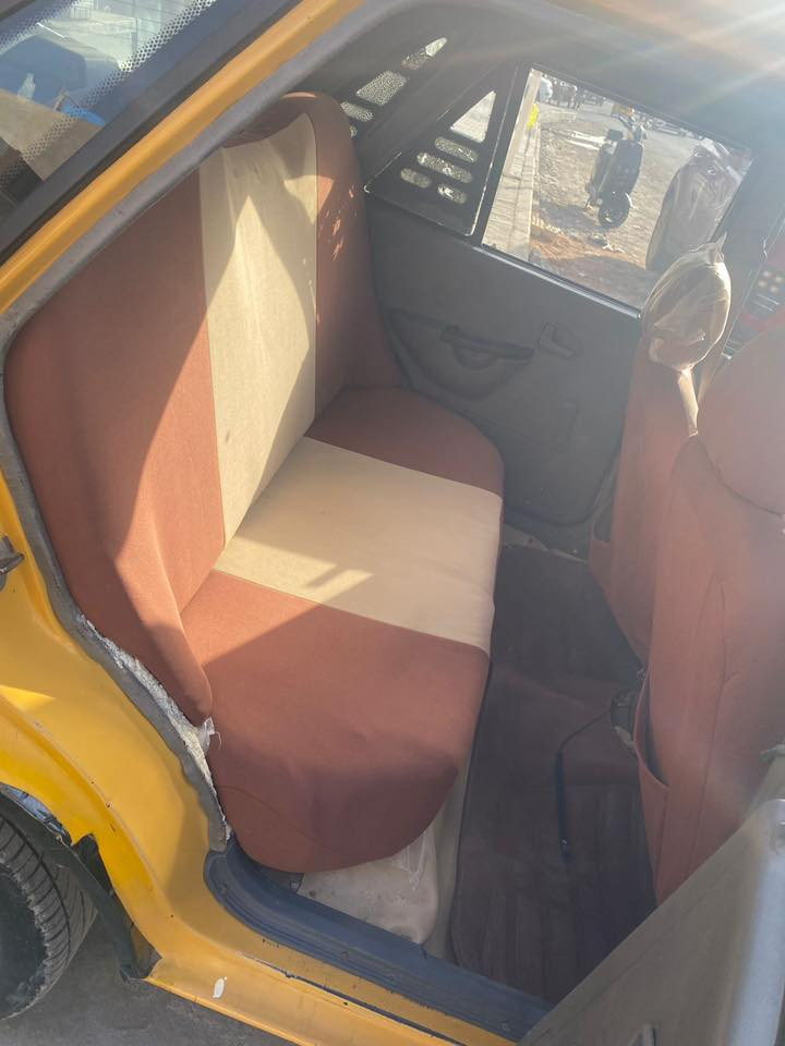 السلام عليكم ..
سايبا 2012 
تبريد شغال 
حداديه خير من الله 
تايرات جدد 
تخم نوزلات وبلكات جدد 
كير مكفول 
بيها رنكات لان بيها بخار وتنقيص دهن قليل 
بس السياره خير من الله نظيفه وترايها يخبل 
السعر 25 وبيها مجال حك الجيـه 
العنوان بغداد شارع فلسطين 

رقم الهاتف : ***********
