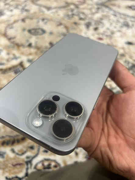 iPhone 15 Pro Max
السلام عليكم
ايفون 15 برو ماكس
نضافه 100%
جهاز جديد بطارية 87
مشحون 421 مرة 
السعر مليون و150 وبيه مجال 
المكان /كربلاء الحر حي القادسية 
الاستفسار  ***********
