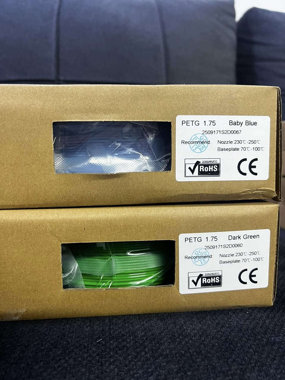 Petg filament 1kg  13,000 delivery to whole iraq.
Whatsapp: 9647502123310


**إذا كنت صاحب هذا الإعلان وتريد حذفه لأي سبب، رجاءا أرسل رسالة إلى الدعم الفني**