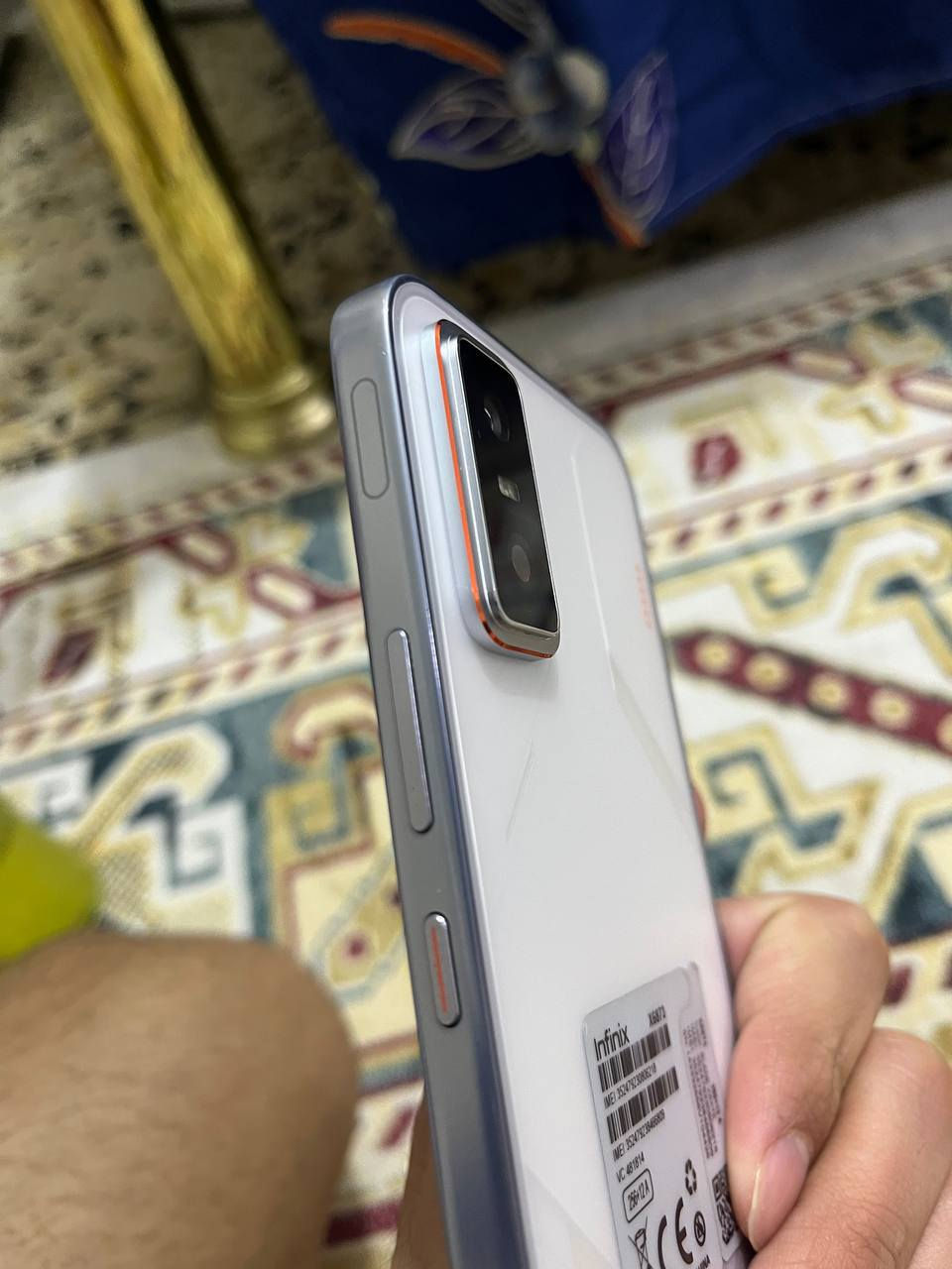 سلام عليكم
انفنكس GT 30 Pro

الجهاز مستخدم شهرين فقط، الجهاز بعدة جديد شخط ممشخوط

ذاكرة 256

رام 12.00GB + 6.00GB

باقي المواصفات موجودة بلصور 

ملحقات شاحن فقط

السعر 325 بي مجال بسيط

عنواني بغداد المدائن توصيل ماعندي والموشراي ليتعبني 🩶


**إذا كنت صاحب هذا الإعلان وتريد حذفه لأي سبب، رجاءا أرسل رسالة إلى الدعم الفني**