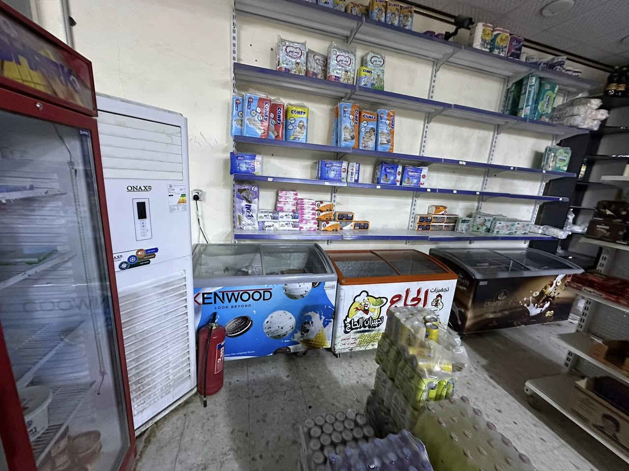 سلام عليكم سوبر ماركت للبيع عنوان البستان عماره علي يوسف يتكون من 19 براد وسبالت 2 ومولد عملاق والبضاعه جاهزه بالكامل  الأسواق موقع مميز لشراي يتصل ***********
