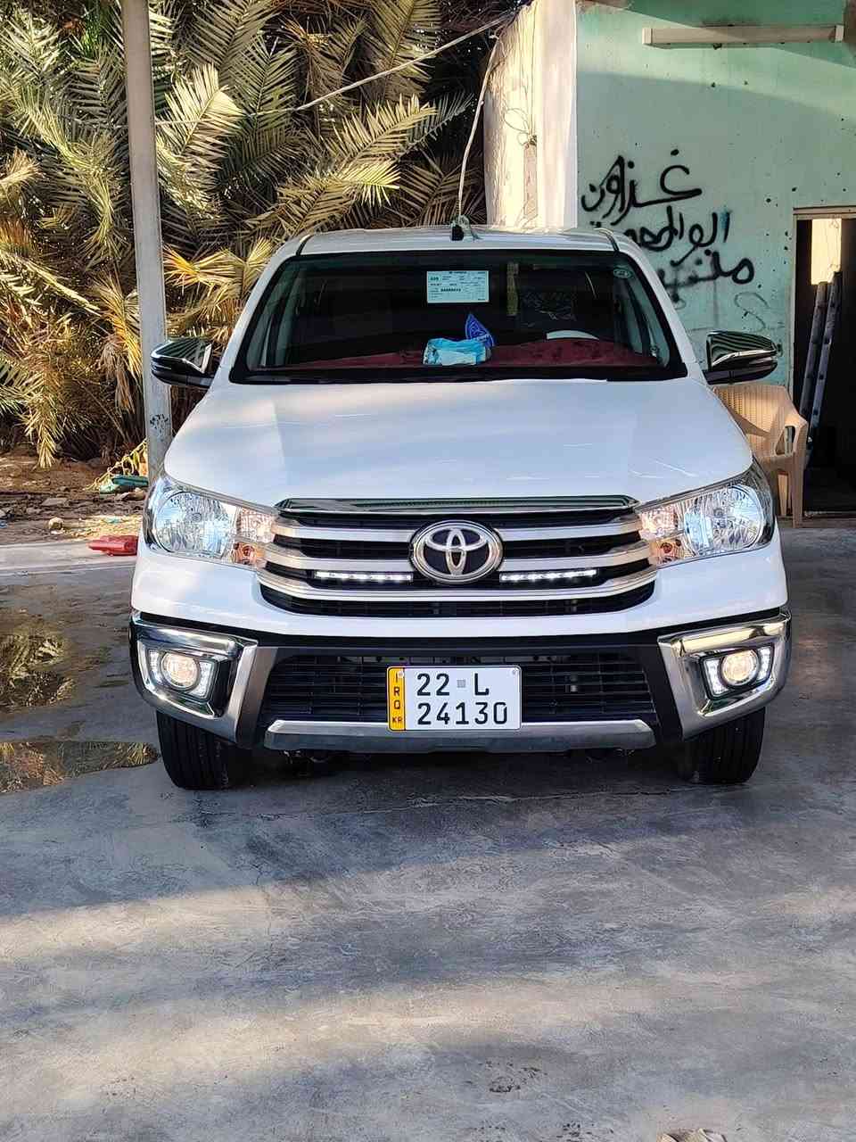 سياره هايلوكس 2025 كويتي  ساير مذهب مكفوله من كلشي الصبغ ولبارد والتكحيل والرصعه تحويل ثاني يوم رقم اربيل دولي  سياره جديده معنا الكلمه على وضع شركه ماشيه 5000  بيع ومراوس (***********)
