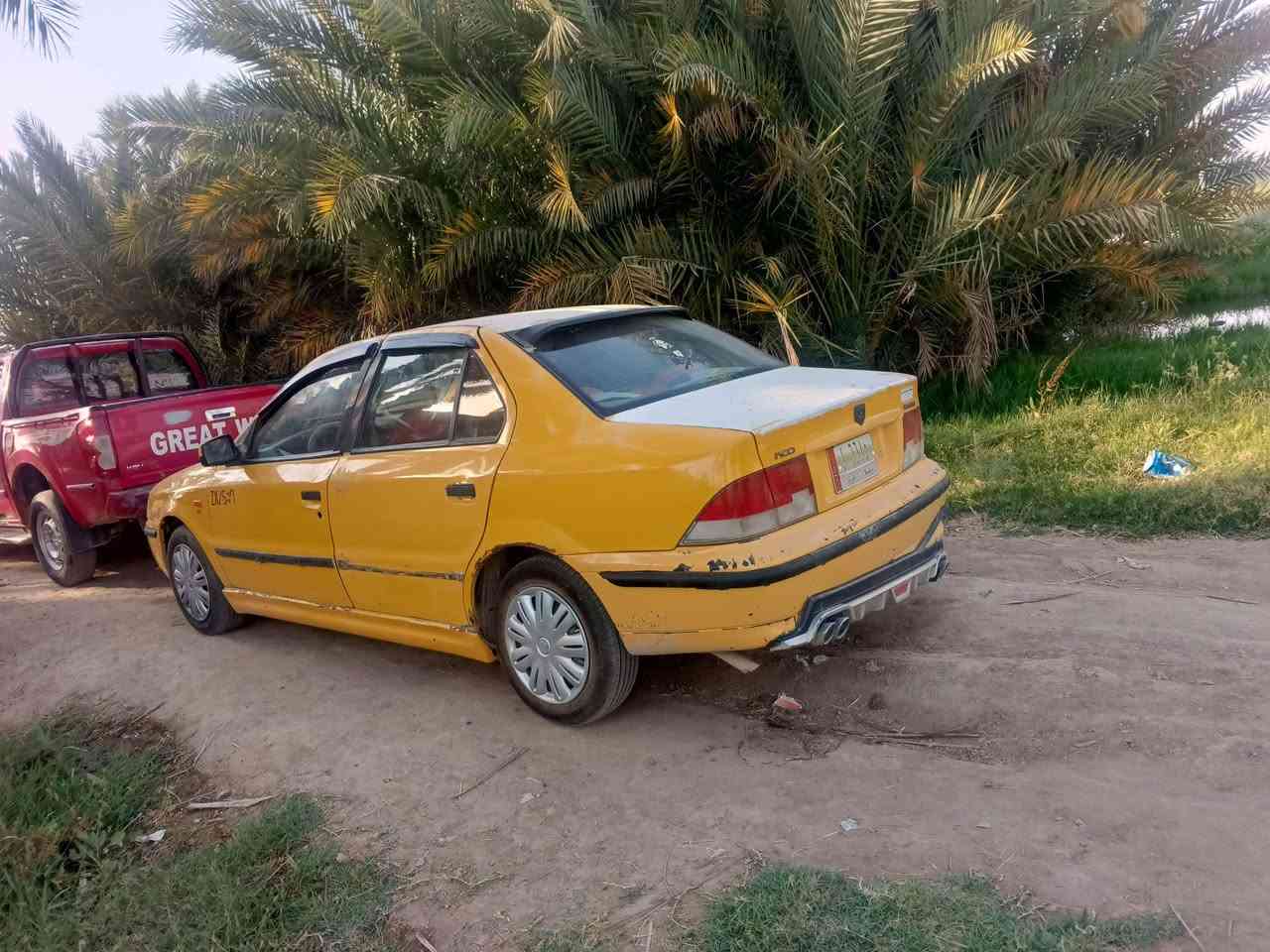 سلام عليكم سياره سمند لبيع أو مراوس سياره جاهزه  تخم تاير توني شاده حداديه جديده لايت زنون سنويه 2029 مصفره هيئه وغرامات مكان ناصريه. شطره ناحيه بني زيد سعر 28 وبيه مجال ***********
