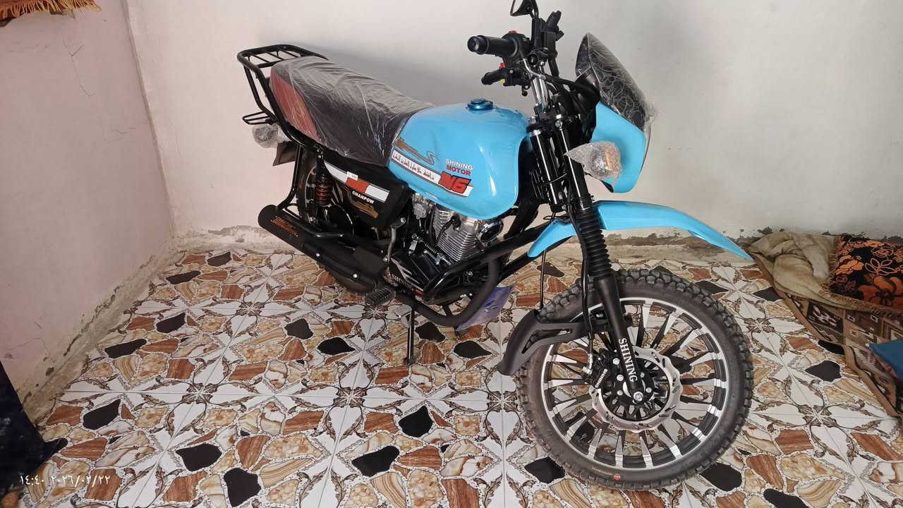 سلام عليكم دراجه شاينك  جبلي زيرو صار يومين من طلعته يعني كلشي شغال مشروع وطني مدفوع كمرك ماله يعني بس تروح لمرور ترقم سعر 2200000 وبيه مجال قليل  رقمي ***********العنوان ميسان ابو رمانه رحمه لوالديكم لو شراي لا يكسر سعر
