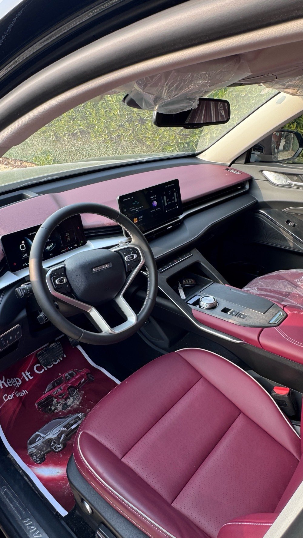 هافال h6 2026 جي تي 
محرك 4 سلندر  2000 تربو 
مواصفات خليجية
سقف بانوراما
لون اسود بلاك ادشن داخليه جلد احمر
دفع رباعي ذكي AWD

عدة وضعيات قيادة ( نورمل - ايكو sport- Race ) 

خاليه من الاصباغ والبارد  
بحالة المصنع

الممشى 3 الالف (تعتبر زيرو)
مكان السيارة السماوة 

شاشه 12.3 بوصه تدعم كار بلاي واندرويد اوتو

مقاعد جلدية تدفئة / تبريد

نظام صوتي 8 سماعات 
(صندوق كهربائي - كاميرا 360 درجه - التعرف على اشارات المرور - نظام المفتاح الذكي - عرض المعلومات على الزجاج - شاحن لاسلكي - اوتو بارك - وضع القيادة - مثبت السرعه التكيفي )

للاستفسار الاكثر تواصل على رقم الواتساب ***********
