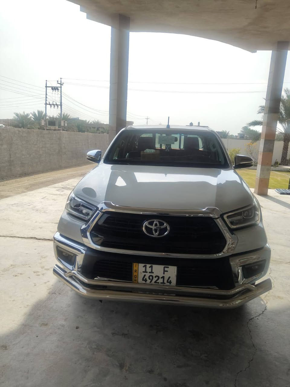 سلام عليكم للبيع تويوتا هايلوكس موديل 2024 سعودي مواصفات اوتو سياره مكفولة كفاله عامه بعده كارتون ماشيه 30الف رقم بغداد السعر 365&سياره جديده بمعنى الكلمه رقم ‏‪***********‬‏//‏‪***********‬‏
