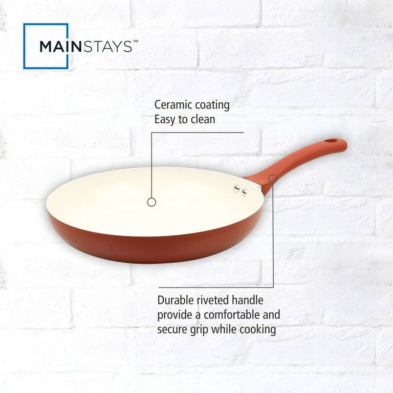 طاوة Mainstays سيراميك ألمنيوم قياس 35 سم – Red Canyon 🔥 بسعر مناااسب جدا.
إذا تريد طاوة تخدمك يومياً وتتحمل الشغل، هاي مصممة إلكم يا أهل العراق 👌
🔸 قياس 35 سم واضح ومناسب للعائلة، تكفي طبخ كمية مرتبة من الدولمة، البيض، القلية أو الستيك.
🔸 توزيع حرارة سريع ومتساوي بفضل جسم الألمنيوم، حتى الأكل يستوي عدل ويوفر غاز ووقت.
🔸 طبقتين سيراميك PPG مانعة للالتصاق، طبخ صحي وتنظيف بسهولة بدون حفر وفرك.
🔸 مقبض قوي مثبت بمسامير حتى يبقى ثابت وما يتحرك ويّه الاستخدام.
🔸 تشتغل على كل أنواع المواقد ما عدا الحث الكهربائي (Induction).
🔸 لونها الأحمر الجذاب يطي لمسة حلوة لمطبخك ❤️
التوصيل متوفر لكل محافظات العراق.


**إذا كنت صاحب هذا الإعلان وتريد حذفه لأي سبب، رجاءا أرسل رسالة إلى الدعم الفني**