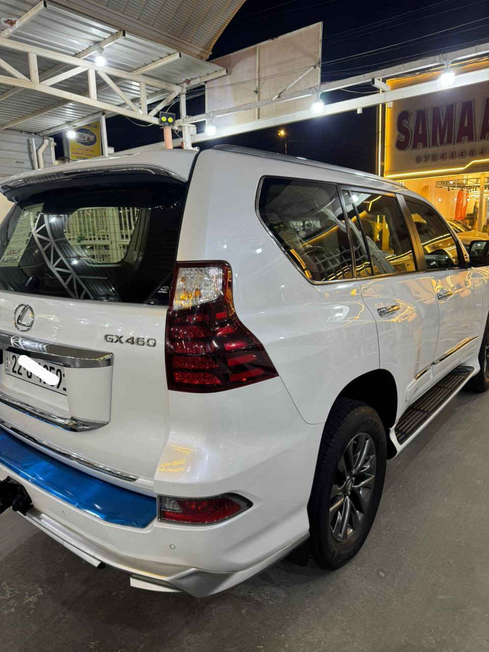 سلام عليكم 
لكزز GX460 
موديل 2018 بريم بريم اصل باب اول
ماشية 70 الف حقيقي اصل 
 سيارة على ايد وحدة فقط
مكفولة من صبغ تبديل و بارد و شخوط ورصعات كفالة حتة دعاميات 
***********
*********** واتس اب 
رقم اربيل بسمي هزة فحص جديد 
مواصفات 
جكات 
شاشات 3 بلاديات
رادار امامي + جانبي
كشنات حار + بارد + ثنين كراسي كهرباء
كشن سايق خزن مموري
اربع كامرات 360 
ستيرن كهرباء خزن + ستيرن تدفىء
اتو بارك تصفط وحدهي
13 سماعة + دمام 
كشنات خلفية كهرباء 
تشغيل عن بعد 
فتحة بل سقف
ريموند شاشات 
بصمات اثنين مع كودات 
اعلى مواصفات بل لكزز فول للاخير 1/1
