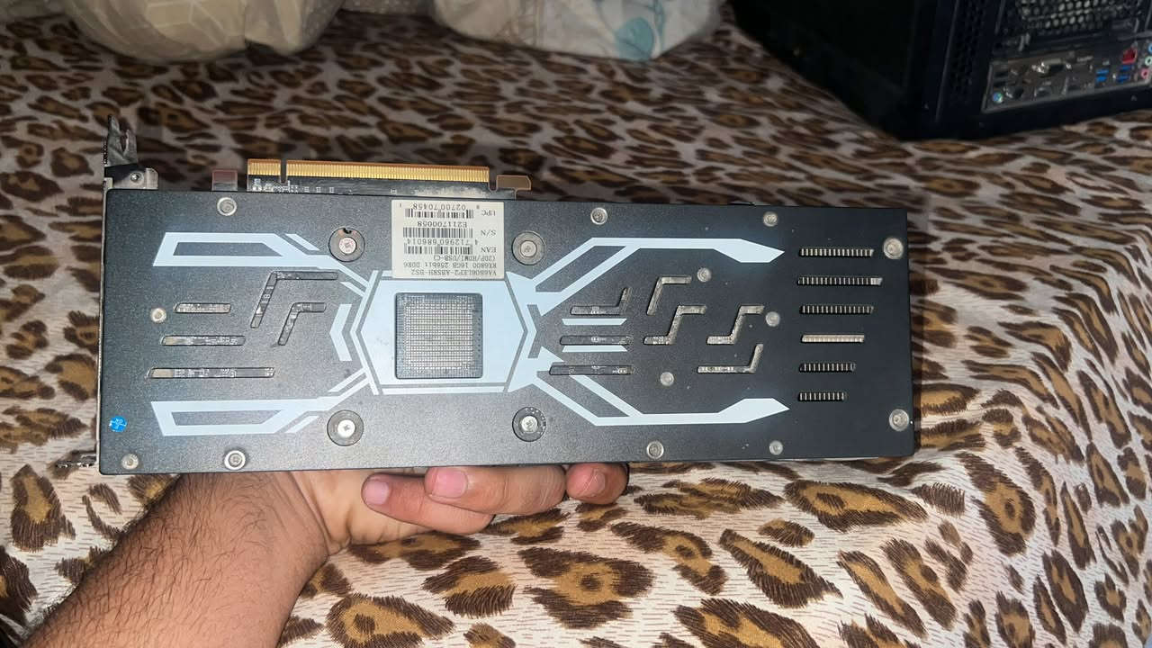 السلام عليكم Rx 6800 16gb
السعر٥٠٠ ألف وبيه مجال
حراره الكرت ٧٥ تحت أقسى ضغط 
الكرت مفتوح لغرض تبديل المعجون الحراري


**إذا كنت صاحب هذا الإعلان وتريد حذفه لأي سبب، رجاءا أرسل رسالة إلى الدعم الفني**