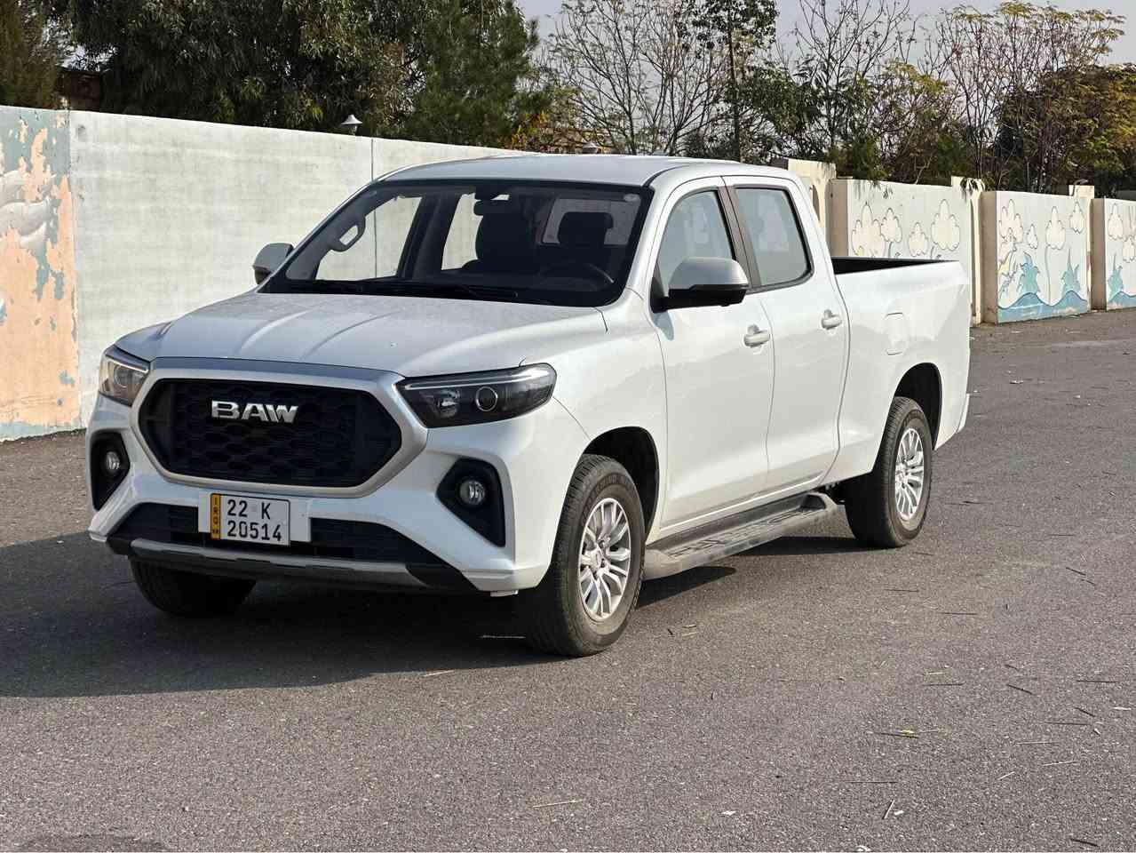 BAW pickup 2023 Large
پیکەب باو مۆدێل 2023 سپی گێڕ عادی 
فول مواسەفات مکینە 20 گیر عادی دبل قمارە لارج شاشە گەورە کامیرا حساس کوشن جلد گێچ الکترونی تحکم ستیرن مکینە یابانیە
گێڕ تەبرید مەکینە سبوغ لێدراو هەمووی بەشەرت
رەقەم هەولێرە و بەناوی خۆمە هەموو شتی تازەیە
تەنیا 20 هەزار کیلومتر رویشتووە
سعری 140وەرەقە و مجال
*********** واتساب أربيل, العراق
