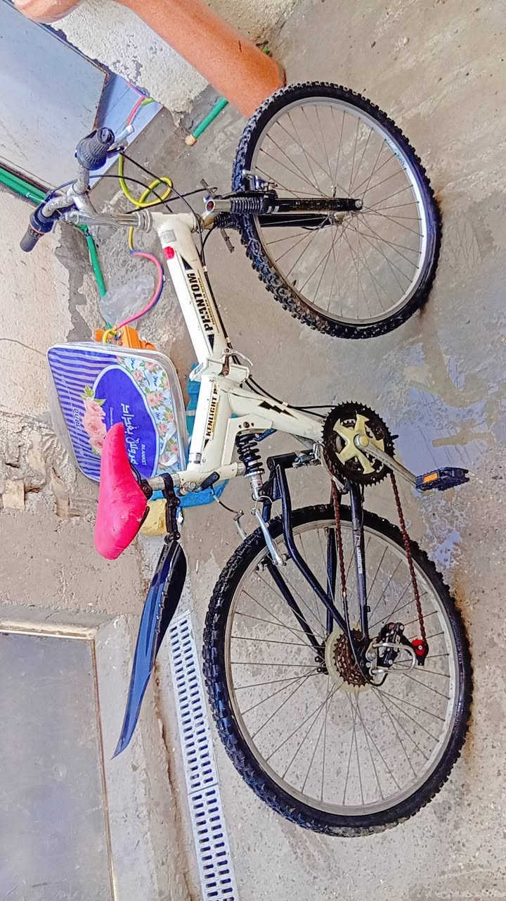 بايسكل يااباني للبيع كير وعكرب ومكينه ودبلات وطبكه متروك رشيته بس مي وصورته تايرات جدد بس الويل الخلفي شوي عواج بايسكل  جبلي مكاني الحسينيه السعر 85 وبي مجال يجيب اكثر بس مالي خلك اسوي شراي ***********
