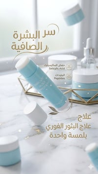 معالجة فورية • حمض الساليسيليك • ببتيدات