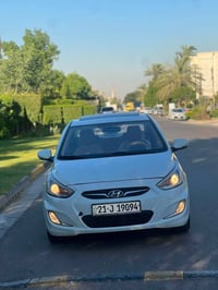 اكسنت 2014 خليجي رقم سليمانيه  سنويه جديده فول  فتحه  محرك 1600 داخل ل...