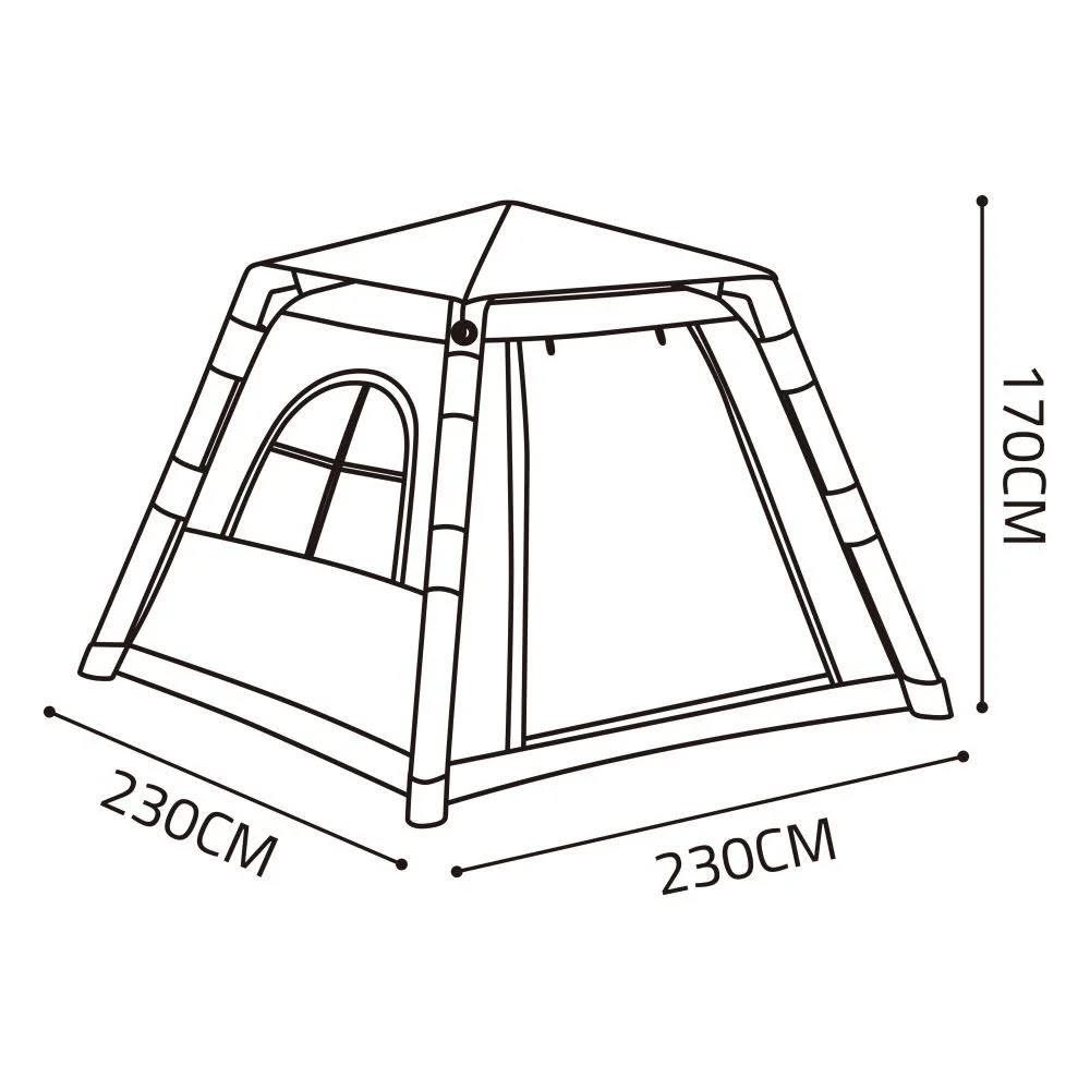 ️ خيمة نفخ جديدة غير مستخدمة
مثالية للتخييم والرحلات 🌿⛺

📏 الأبعاد: 230×230×170 سم
🎨 اللون: بيجي
🚪 تحتوي على بابين لسهولة الدخول والخروج
🪟 مزودة بشباكين للتهوية الممتازة
🦟 شبكة ناموسية على جميع الفتحات والسقف للحماية من الحشرات

📦 كاملة المعدات:
✔️ أوتاد
✔️ أعمدة
✔️ منفاخ نفخ

✨ تصميم عملي وسهل التركيب، مناسب للرحلات البرية والجلسات العائلية �


**إذا كنت صاحب هذا الإعلان وتريد حذفه لأي سبب، رجاءا أرسل رسالة إلى الدعم الفني**