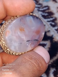 عقيق يماني شجري صياغه سبع معادن 4 سانتيم سعر 15الف مكان الكاظمية 07733...