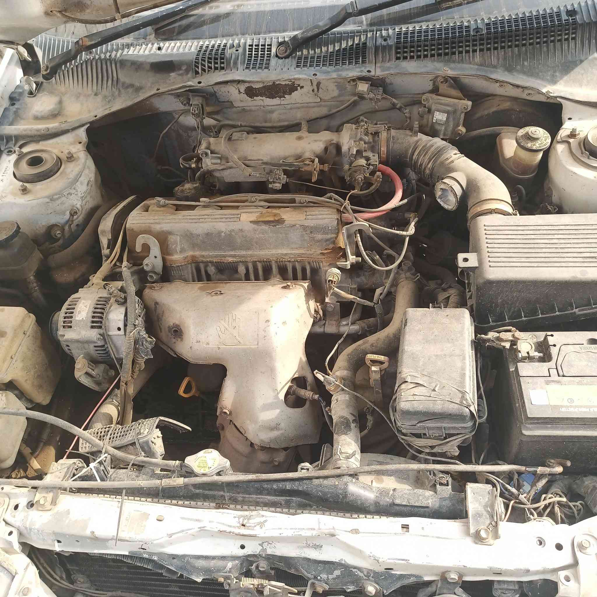 السلام عليكم كورلا فرخ بطه موديل 1994 السياره گص ومسجل شرط التحويل گير جديد محرك 18بدون صرف كهربائيات كلها شغاله طخم نضيف السعر 30ورقه عليها غرامات ينزلن من السعر مكانها ناحيه القياره للاستفسار الاتصال ***********
