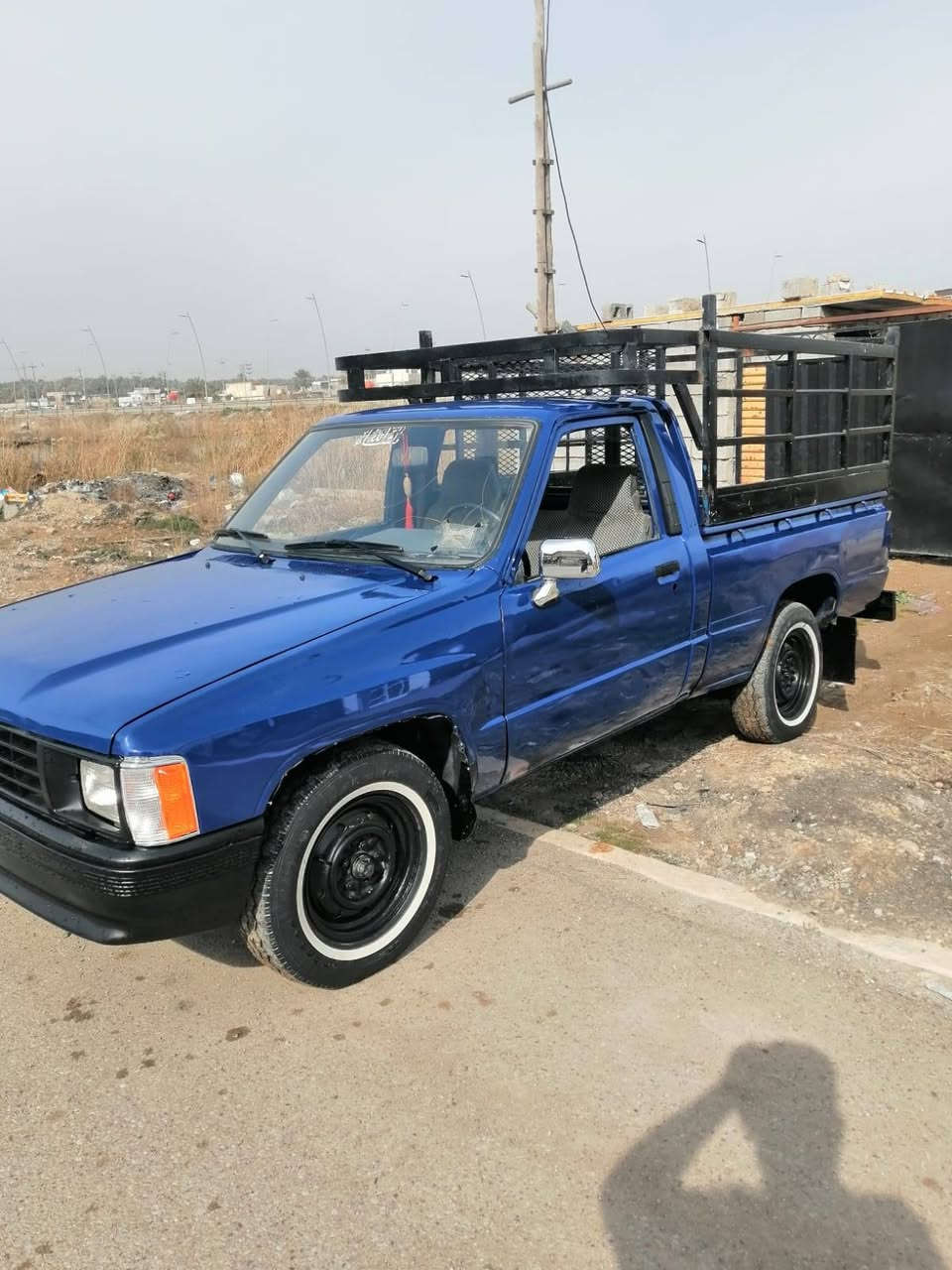 تويوتا بيك اب موديل ٨٥ للبيع رقم ديالى الماني الموقع ديالى بعقوبة تقاطع السادة التواصل على الرقم /***********
