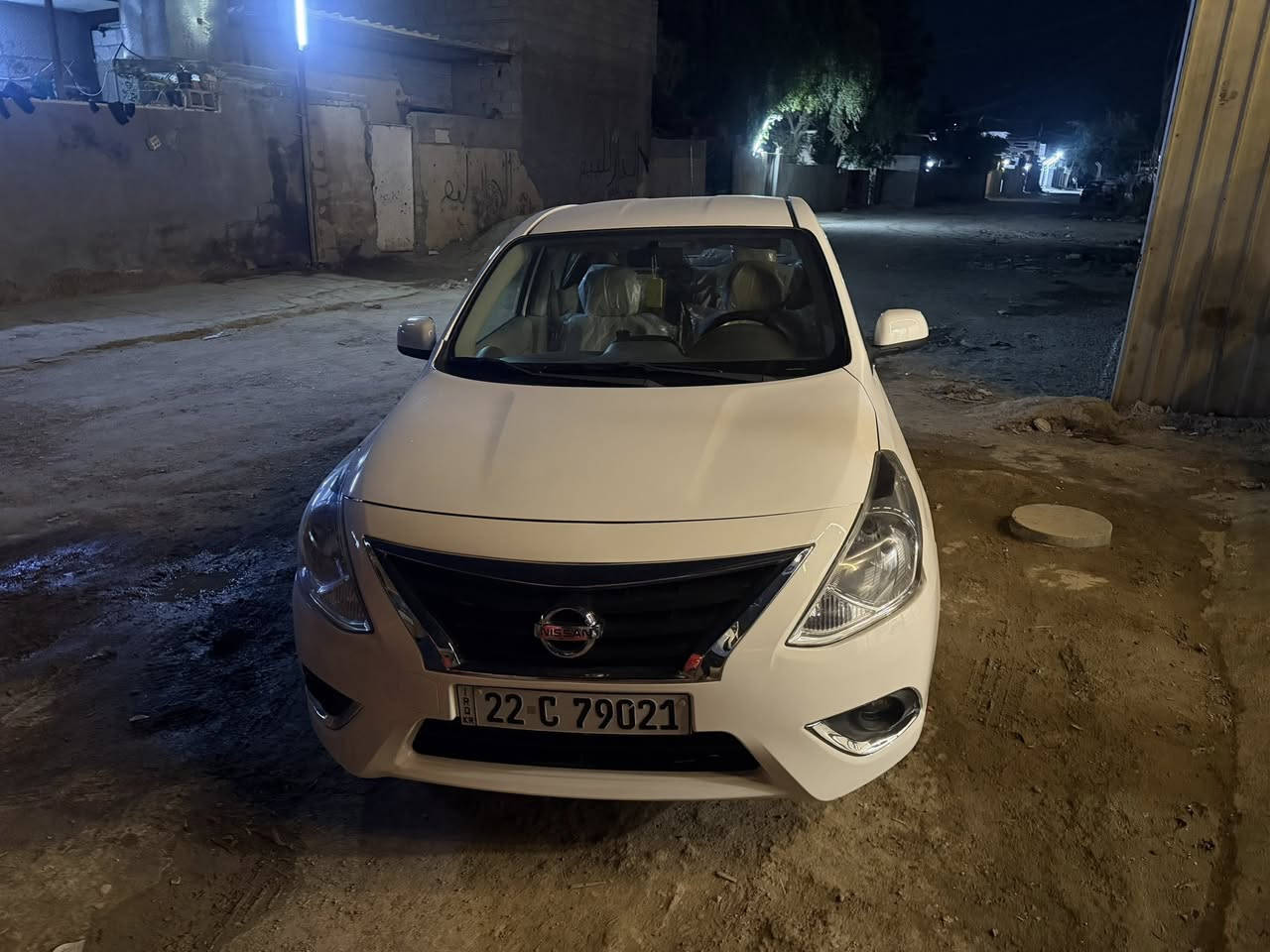 نيسان صني موديل 2022 رقم اربيل دولي  البيع السعر 105 ورقه  مبايل ***********
