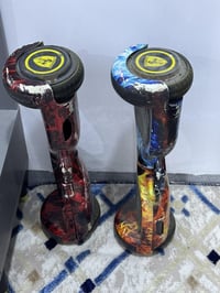 سكوترات للبيع عدد 2 شغالين كلشي مابيهم نقصهم بس بطاريات سعرهم ثنينهم 5...