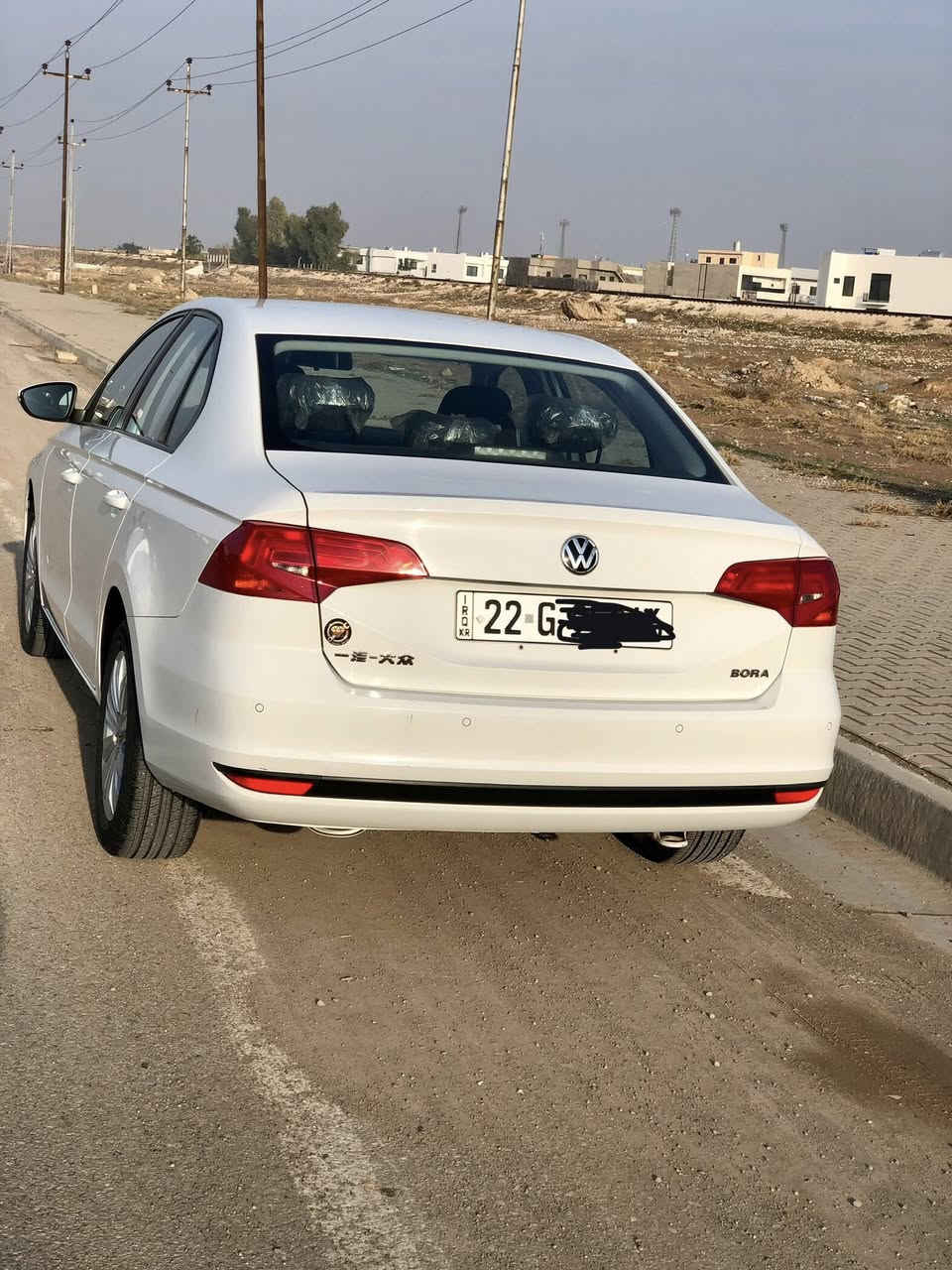 السلام عليكم بورا(2022) للبيع مكفولة من التعديل و الصبغ، بطاقة بنزين،رقم اربيل، السعر 122 وبيها مجال ، مكان كركوك، رقم هاتف(***********)
