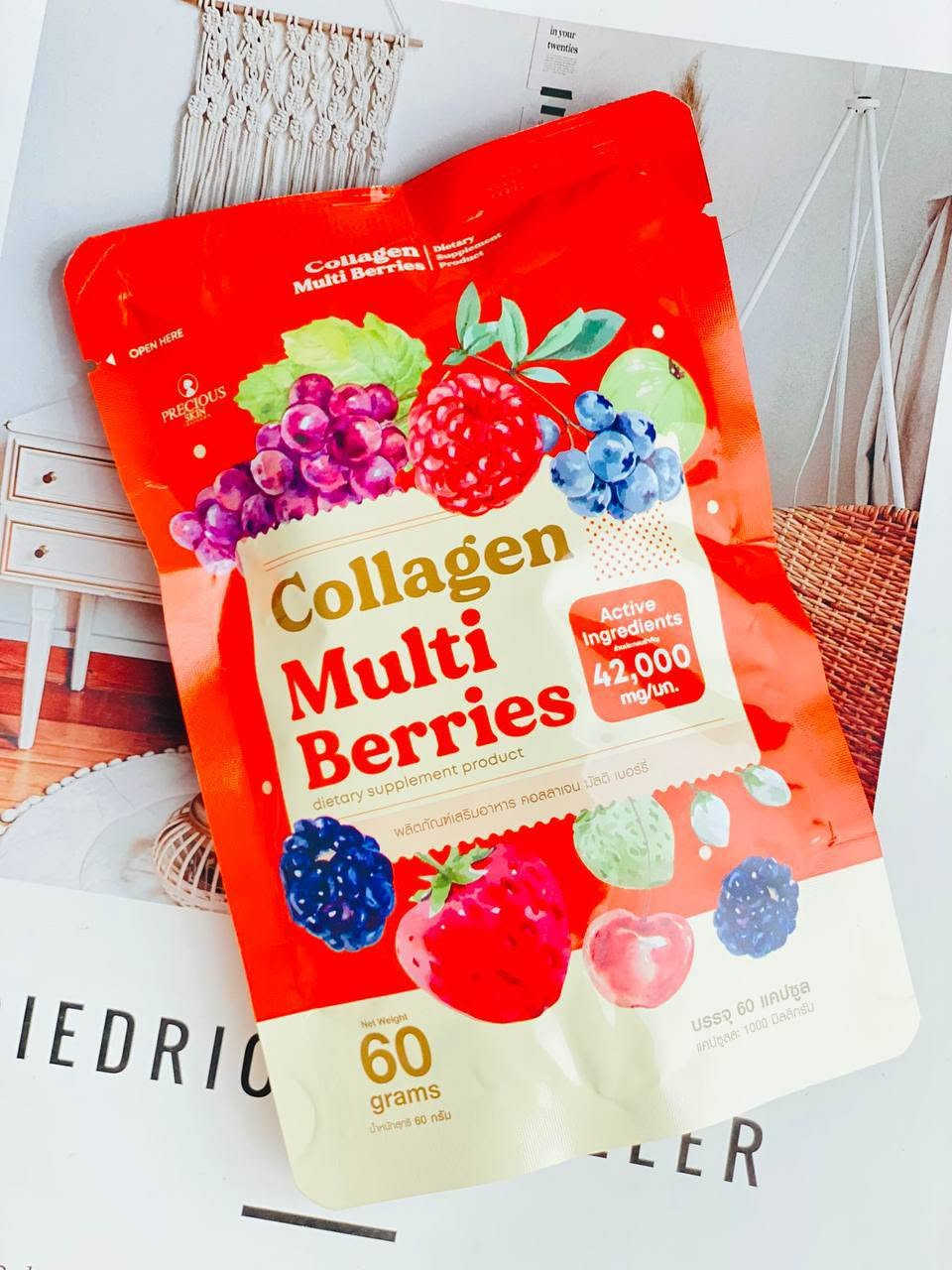 كبسول كولاجين التوت التايلندي ✨🍓

بديل إبر النضارة
 💖 تفتيح للجسم
 💪 يقوّي الشعر والأظافر
 ✨ غني بالكولاجين + الكلوتاثيون + فيتامين C + زنك
 🇹🇭 صنع تايلندي أصلي

#للحجز_والاستفسار_دايركت
#تصويرنا + #بوست


**إذا كنت صاحب هذا الإعلان وتريد حذفه لأي سبب، رجاءا أرسل رسالة إلى الدعم الفني**
