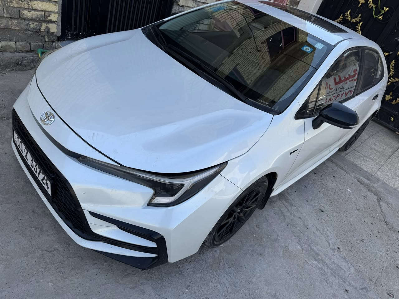 السلام عليكم
كورولا ٢٠٢٥ اس بلاك ادشن
سياره ماشيه ٢٧ الف 
بيه بارد بربع الباب  السايق 
وبيهه ٣ رصعات ب الجنطه 
الاس معروف مواصفاته ماحاجه يذكر 
الاتصال ع الرقم ***********
