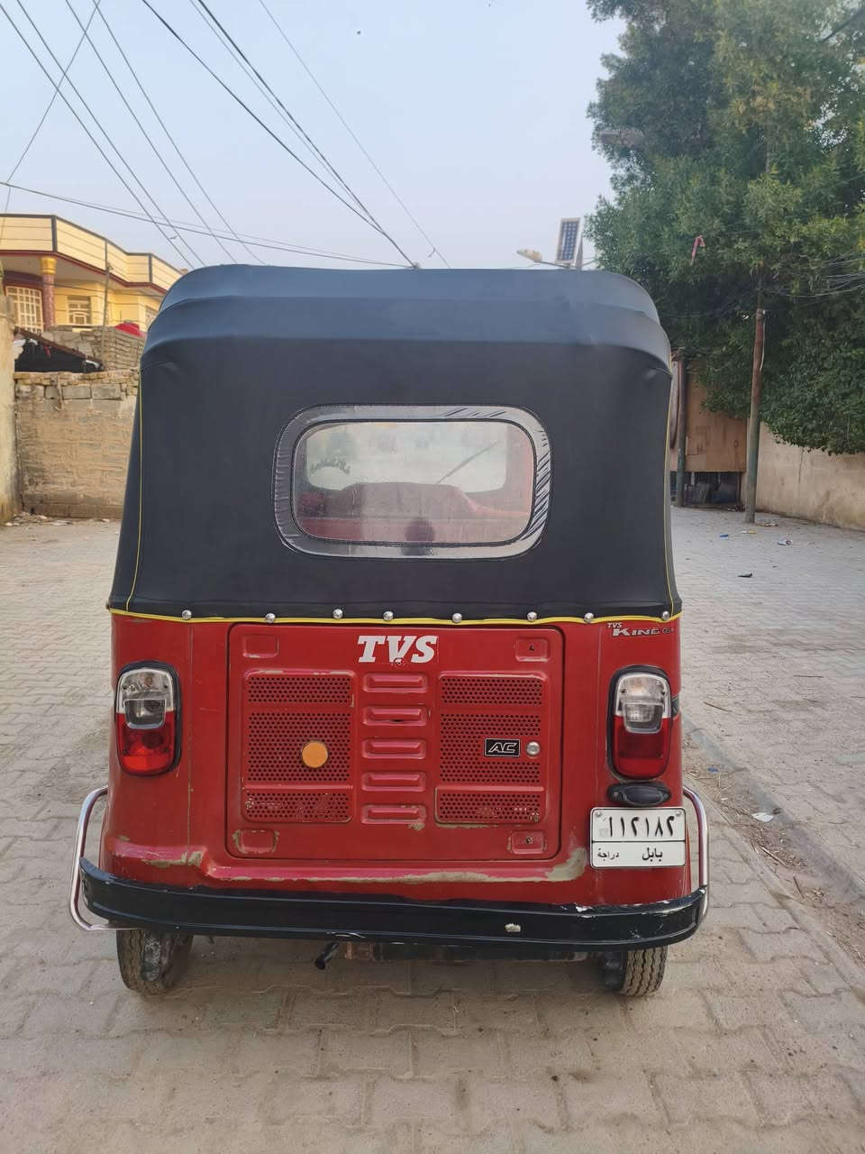 السلام عليكم ورحمة الله وبركاته
تكتك TVS 👍🏻

موديل 2022 ✅

رقم وسنوية ✅

التكتك خير من الله تجي تفحص وتاخذ 

السعر 6500 وبيها مجال قليل 💎

***********
***********
