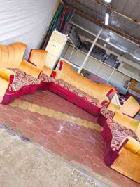 كنب 9 مقاعد • مستعمل نضيف • العزيزيه باب الحاره