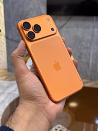 للبيع ايفون 17 برو ماكس  ٢٥٦ جيجا  بطاريه ١٠٠   لون الاورنج  السعر 1/7...