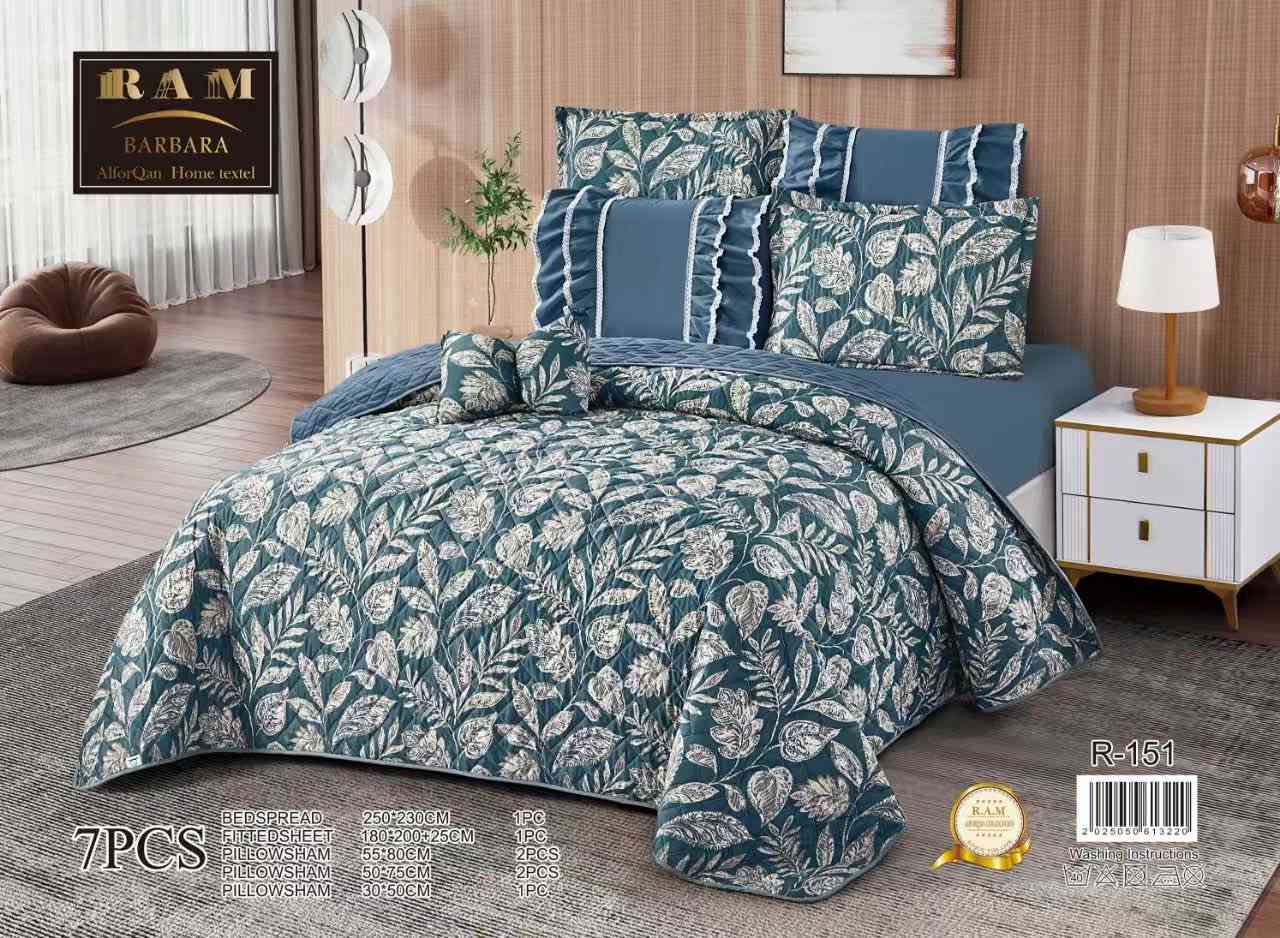 حجم خاص 

فرشه نفرين 7 قطع وجهين وجه مشجر وجه ساده مع جرجف    
        لاستيك مع 4 وجه مخده مع 1 كوشه فيرنكه 
    متوفره ب 15 لون ونقشه الشد 15 كميه محدوده 

القياسات:-
فرشه 250*230
فرشه لاستيك 180*200+25
زوج وجه مخده 55*80
زوج وجه مخده ساده 50*70
وجه كوشه 30*50

توصيل لكل العراق 3 الاف

دوانيه قضاء السدير قرب مدرسة العدالة


**إذا كنت صاحب هذا الإعلان وتريد حذفه لأي سبب، رجاءا أرسل رسالة إلى الدعم الفني**