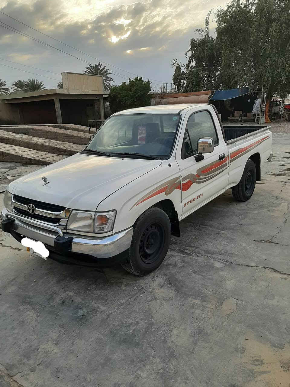 ياالله السلام عليكم للبيع
تيوتا هايلوكس ٢٠٠٣جمره تك قماره رقم انبار مشروع وطني 
كير ومحرك وشاصي وصدر كلها بشرط وعل فحص

مكفوله من الصبغ والبارد والضربه شرط السونار...
كهربائيات كلها شغاله مابيها اي نقص ....
دوشمه كشنات+ارضيه جلد شغل درجه اولى.......
تخم تاير جديد +....
باور وجعمقه مبدلهن جديد.....
سياره حلوه شرط الفحص من كل النواحي ......
السعر ١٠٠ورقه وبيها مجال للطيبين...مكان السياره الفلوجه الصقلاويه......
***********
***********
