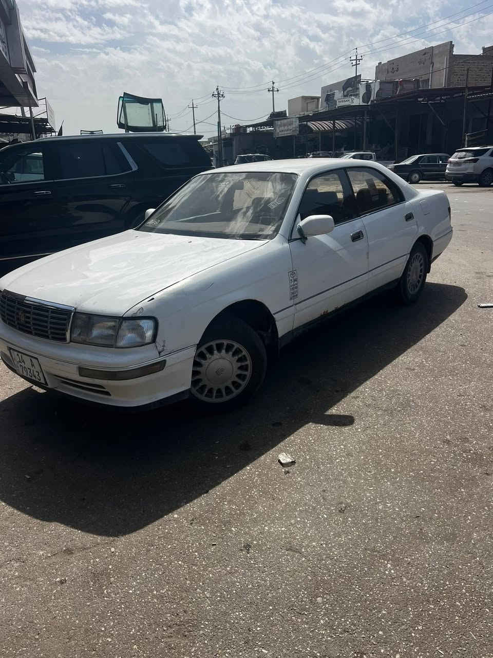 السلام عليكم بطه كراون للبيع..مديل 94رقم بصره انكليزي رعيها يريد تحويل  مكفوله من الكص والنقل والضربه بيه بلمدكر الامامي كد شبر مكينه وكير وحداديه وتبريد سياره جاهزه وتخم تاير السعر60ورقه وبيها مجال قليل  للشراي‏  ‪***********‬‏ ترهم  مراوس حسب قناعه واتساب  ‏‪***********‬‏ابي الخصيب ملاحظه /  مابيع سمج بلماي تجي وتشوف بعينك وتقتنع وبرضاك والله الف الف عافيه عليه لياخذها
