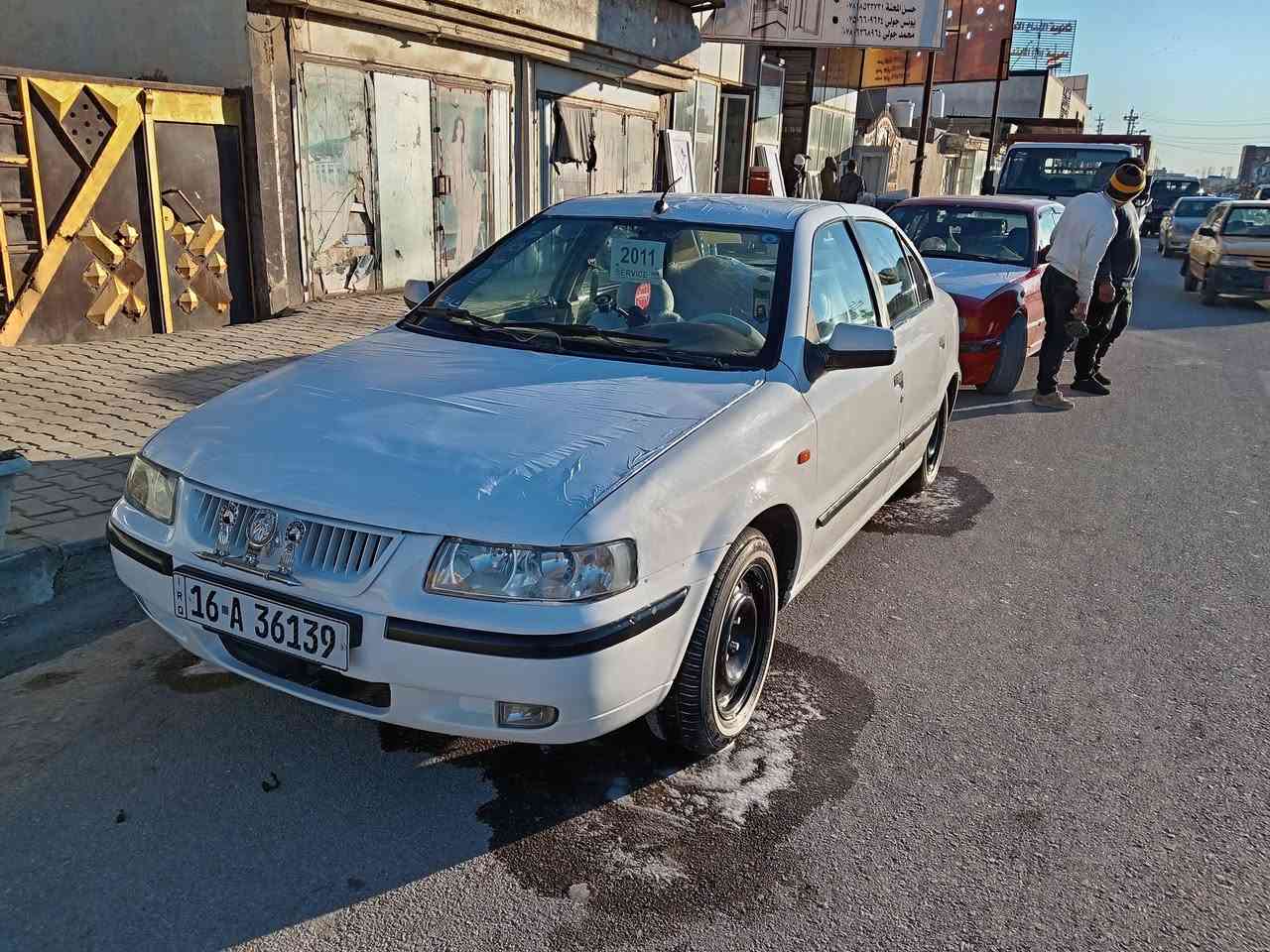 السلام عليكم للبيع سمند 2011رقم قادسيه انكليزي سنوية لل٣٠ تحويل مباشر مكفوله من الضربه والصبغ والتبديل مكينه كير حداديه كله جديد تخم تاير جديد توني شاده سياره مال جناي متعوب عليها وصارف عليها هواي بل عافيه على الياخذه السعر 35 وبيه مجال بسيط للشراي المكان النجف مشخاب للاستفسار ***********
*********** متواجد فيس واتساب
