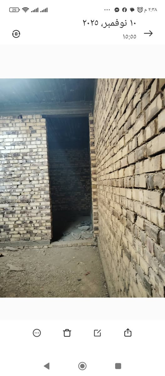 السلام عليكم.. هيكل للبيع المساحه 100متر واجهه 5متر نزال 20متر..صاله..هول.. غرفة.. مطبخ ..صحيات داخل وخارج.
سند 25 باسمي السعر 45وبي مجال المكان حله كريطعه للاستفسار الاتصال ***********
