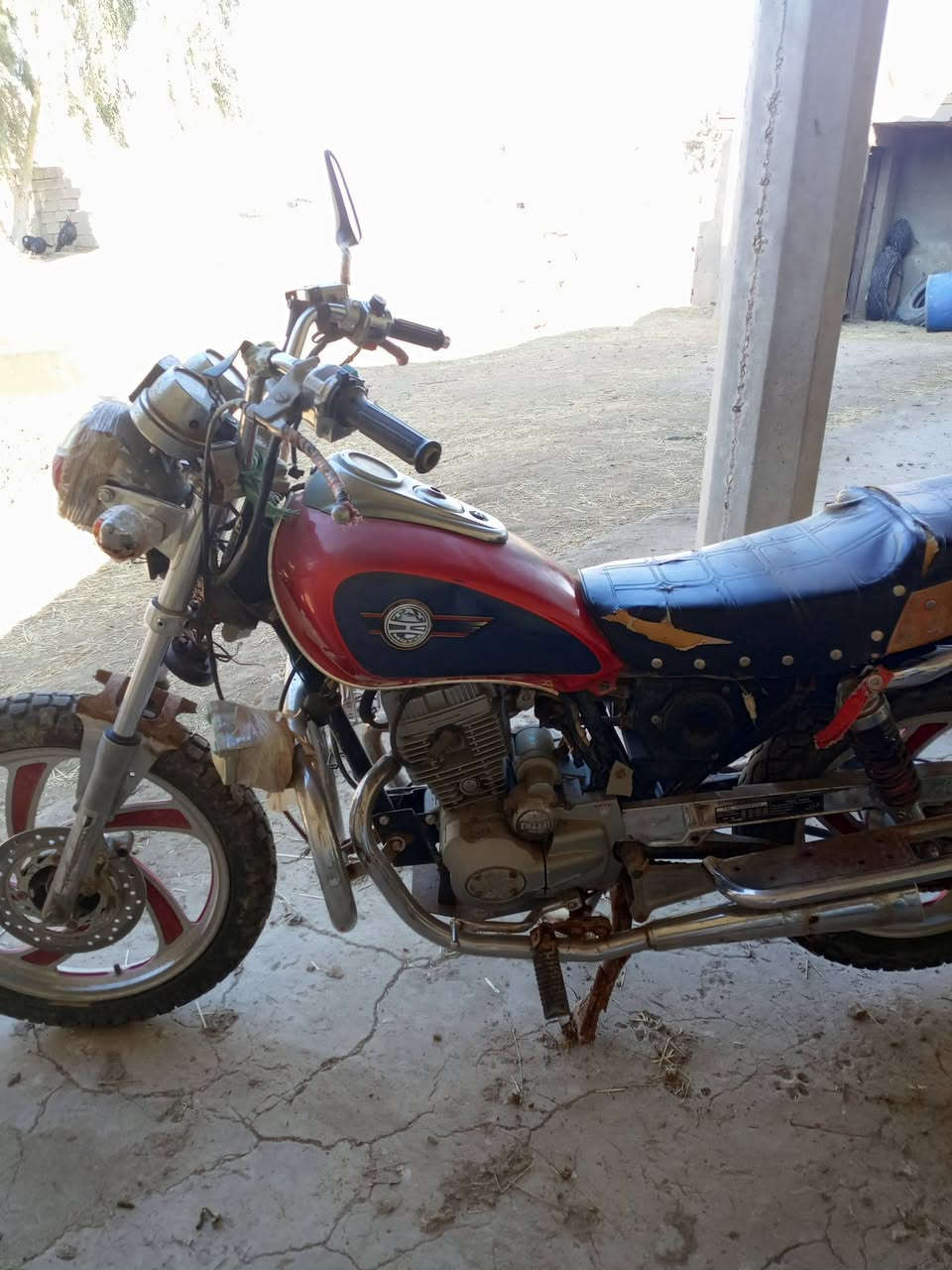 سلام عليكم دراجه البيع تاموته ٢٠١٥محرك مافتوح شرط اوراق اصولي تخم تاير ***********
