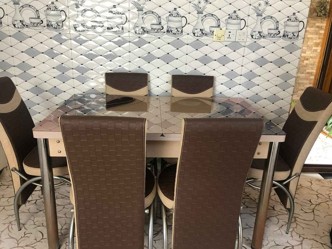 مێزو کورسی ٦ نەفەری 
مێزەکە ئەبیتە ٨ نەفەریش
٦ کورسی لەگەلە
بیعەیب
تەنها ٩٠ هەزار 
هەلەبجەی شەهید


**إذا كنت صاحب هذا الإعلان وتريد حذفه لأي سبب، رجاءا أرسل رسالة إلى الدعم الفني**