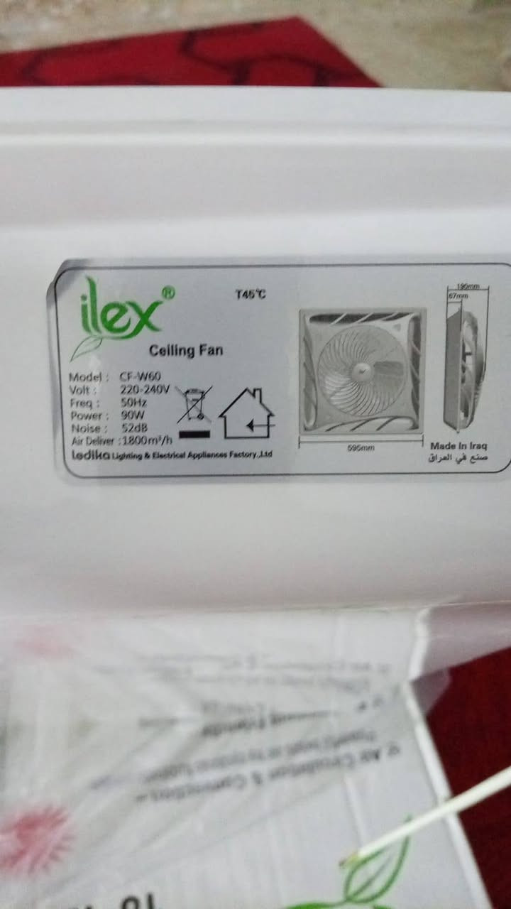 السلام عليكم. مراوح سقف ثانوي للبيع العدد 25مروحه جدد بالكارتون الاستسفار اتصل علئ ***********
