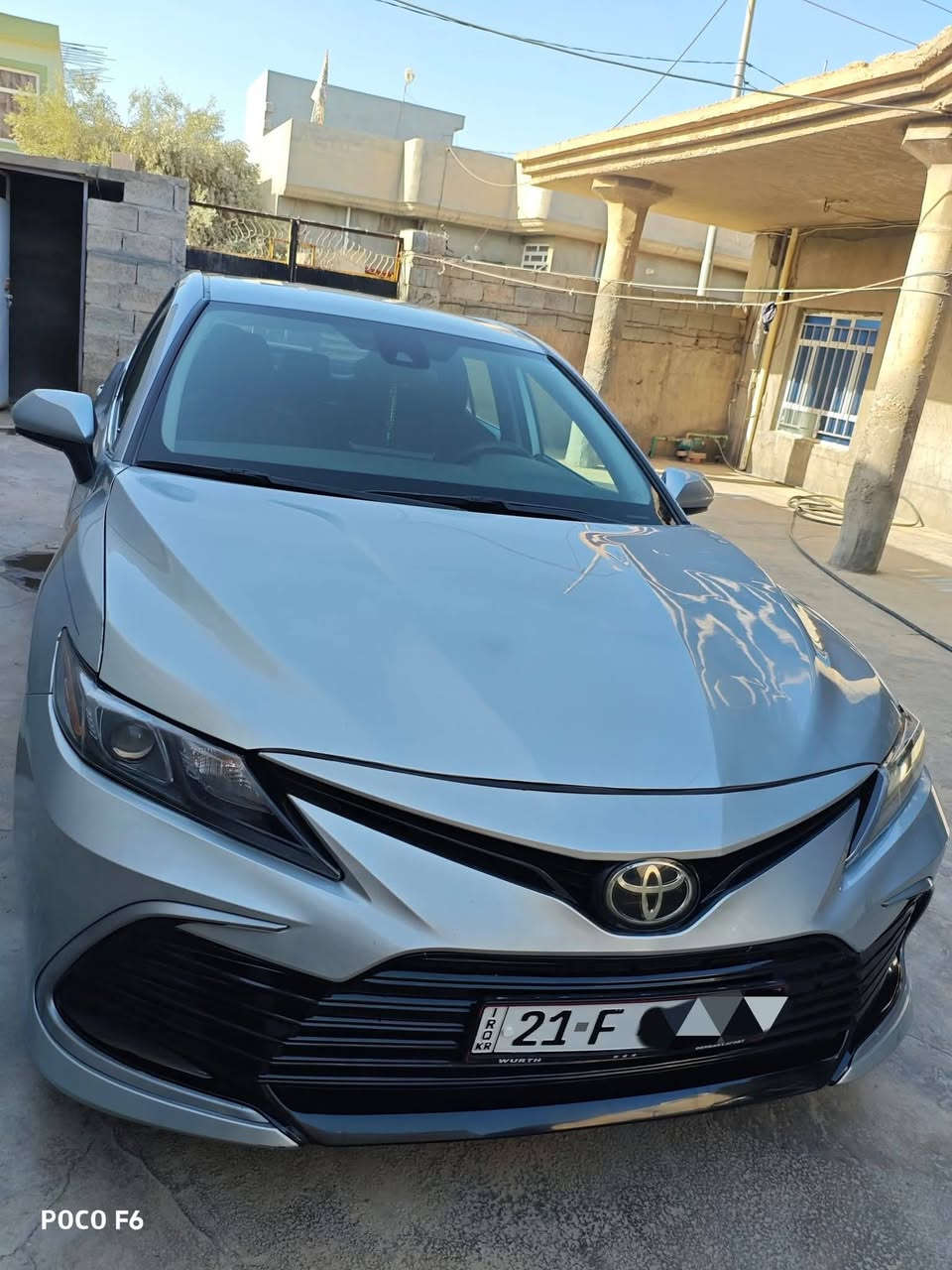 السلام عليكم
تيوتا كامري2023 
LE
مواصفات 
شفتات بل ستيرن 
كشن كهرباء 
شاشه كاربلي لمس
رادارات اماميه
تحديد مسار
بعد هواي مواصفات 
لون سلفر
رقم سليمانية تسجيل جديد
بشرط تحويل او وكالة 
ماشيه 55 km
كير محرك شرط
الضرر/فقط نص بونيد وربع صندوق كلير أمريكا بدون شواصي بدون دواخل

السياره احسن من الصور 

مكاني / خانقين  
السعر 208$ وبيه مجال قليل 
الاستفسار
***********
متواجد خاص
