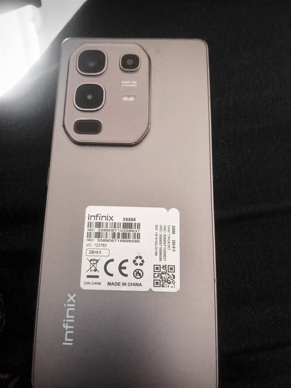 انفنكس نوت 50برو ستعمال سبوعين بعدة جديد البيع تواصل خاص


**إذا كنت صاحب هذا الإعلان وتريد حذفه لأي سبب، رجاءا أرسل رسالة إلى الدعم الفني**