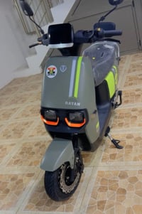 دراجه شحن الريان 6بطاريات دراجه خير منالله تمشي 50كيلو دراجه جديده مصا...