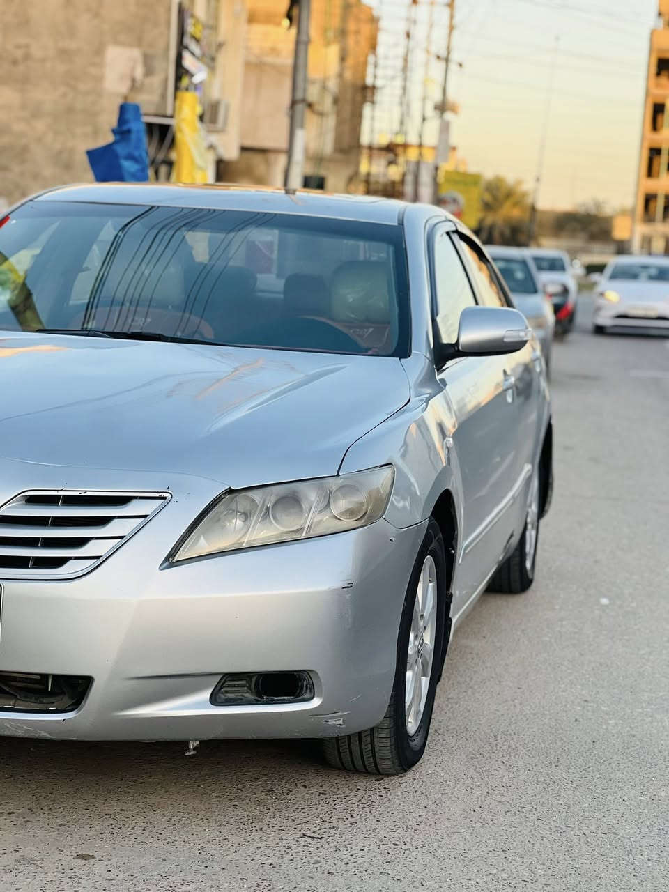 كامري موديل ٢٠٠٧ خليجي GLX✅
فول موصفات 
سياره مصبوغه عام جماليه✅
حداديه جيده خير من الله ✅
كير خير من الله✅ 
محرك بيه تبخير قليل ✅
رقم سياره بابل تحويل ثاني يوم✅
سياره جاهزه مال جنيان ✅
مكان سياره كربلاء ✅
السعر 68$ وبيه مجال كلش بسيط شراي يتصل غير متواجد على فيس 
***********
***********
