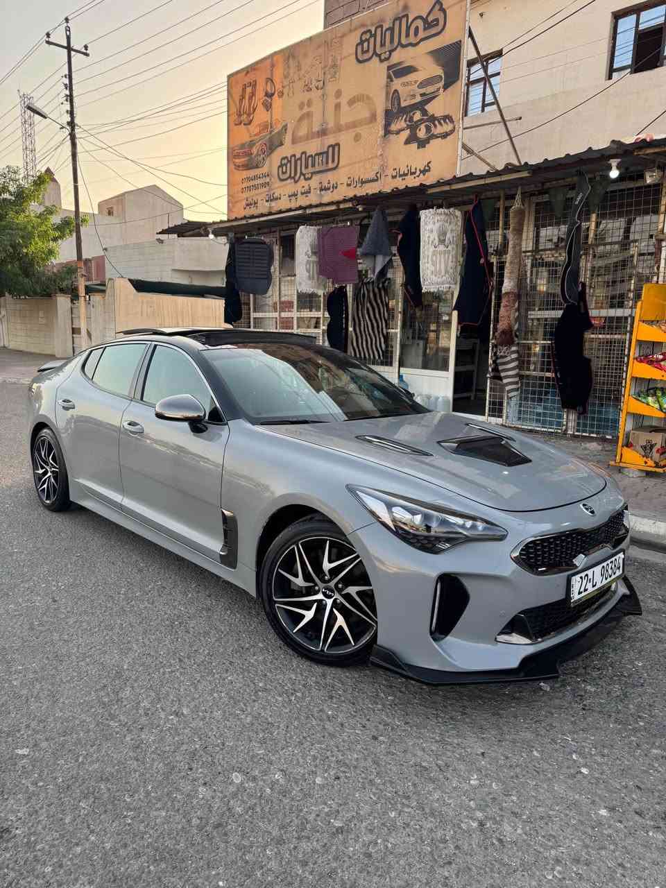 للبيع او مراوس بشمالي فقط
السعر 218 وبيهة مجال مكان السيارة كركوك لاستفسار ***********
الحادث موجود بلمنشور نص بونيد ونص جاملغ الحادث طربتهة بلايت راديترات بلاد والجاملغ الخلفي اكلير مكانين امريكا 
ايرباك ستيرن وبردة سكن وراجع 
✅ كيا ستينكر GT LINE 2022 AWD
✅ محرك 4 سلندر 2500 تيربو  🚀🚀 
✅ نظام صوت harman.kardon سماعات 15
تخم تاير جديد عليه 
دهن كيرومكينة كله جديد 
✅ لايتات زينون عالي واطئ اصل مع كشافات ليد  ٤عدسه ليد دعاميه ترحيب
✅ بصمة للابواب مع بصمة تشغيل وتشغيل عن بعد اناره 

ترحيب

‎✅اشارات بالمرايا الجانبية مع حساسات الاجتياز الجانبي 

✅ حساسات خلفية اصل مع كاميرا دوارة 

✅ رادار امامي وتوقف تلقائي 

✅ مرايا جانبية شفط كهرباء هيتر مع كفرات كربون فايبر

✅ سقف المركبة بانوراما 

✅ صالنصة خلفية رياضية باربعة فتحات 

✅ غرفة السيارة جلد اصل أحمر

✅ شاشة دشبول كبيرة لمجموعة من الايعازات 

✅ تحكم كهربائي متكامل الايعازات لمقاعد المقدمة 

✅ حساسات الانحراف عن المسار في الطرق المفتوحة 

✅ ستيرن رياضي حرف D مع شفتات ستيرن 

✅ تحكم ستيرن متكامل الايعازات مع تحكم الرادار 

✅ رادار امامي تفاعلي وتحكم كامل من الستيرن 

✅ وضعيات للقيادة عدد 5 

✅ منافذ USB,AUX مع شاحن موبايل وايرلس 

✅ مقاعد السائق والراكب رياضي

✅ كراسي تدفئه

✅ستيرن هيتر

✅مرايه وسطيه اوتو

✅تبريد خلفي منفصل

✅اوتو هولد 

✅بريك بصمه

✅اوتوستارت

✅حساس مطر

✅حساس لايت كركوك, العراق
