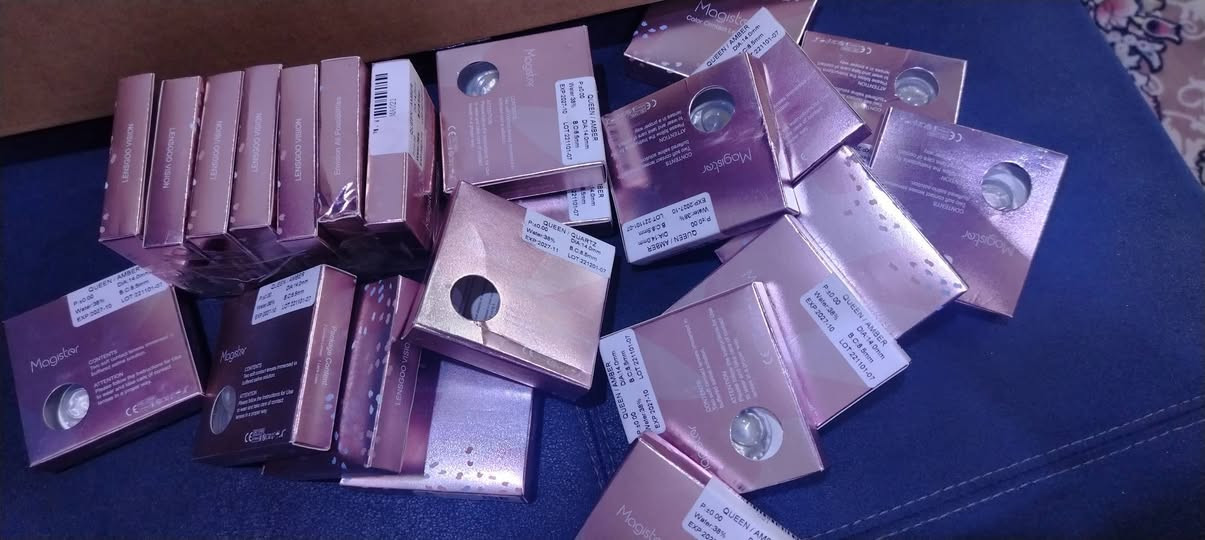 عندي 20 قطعة عدسات magister ابيعهن بسعر مناسب كلهن نفس اللون ابيعهن لو شلع لو نص  العدد اكسباير ل2027


**إذا كنت صاحب هذا الإعلان وتريد حذفه لأي سبب، رجاءا أرسل رسالة إلى الدعم الفني**
