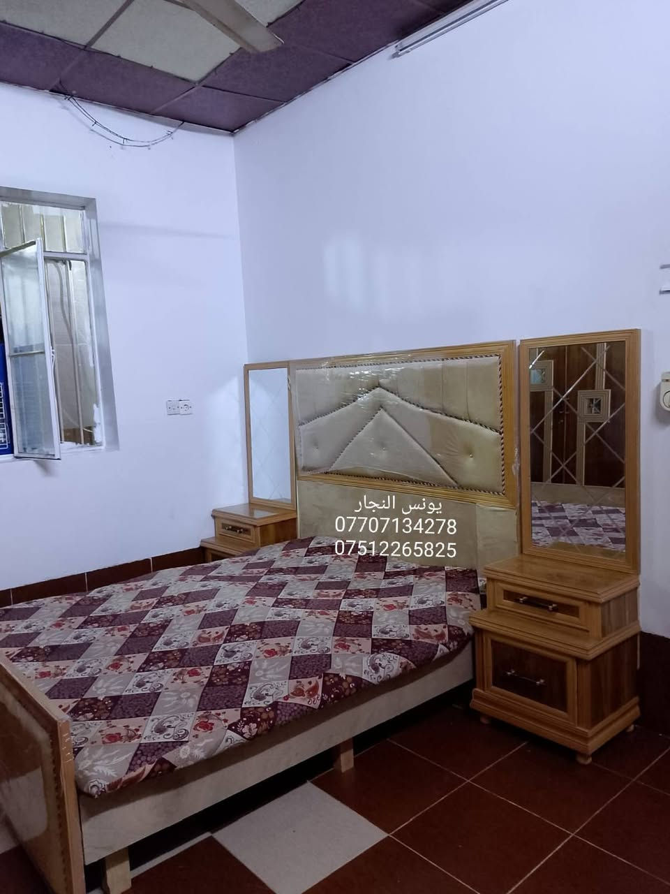 بالتقسيط بالتقسيط بالتقسيط غرف نوم بالتقسيط وبدون مقدمه
جميع انواع غرف النوم الصاج (نقدا) و (بالتقسيط) على 18 شهر بدون مقدمة
يوجد نظام استبدال الغرفة المستعملة بغرفة جديدة و الاتفاق على الفرق
العنوان الموصل الايمن الصناعة القديمة اليابسات بالقرب من جامع ابو زعيان
يوجد فصال حسب الطلب
***********يوجد واتساب
***********يوجد واتساب
المشمولين بالاقساط جميع الموظفين والمتقاعدين وابطال الداخلية والدفاع  والوريث على مصرف الرافدين حاملي بطاقة الماستر كارد
التسديد يكون يدوي او الكتروني على رغبه الزبون
