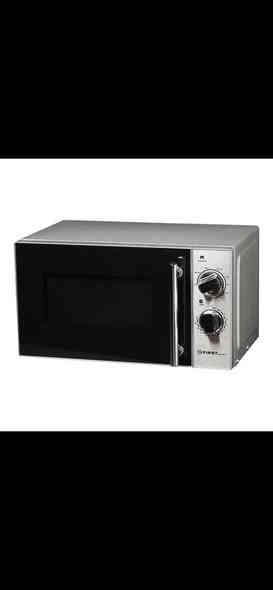 للبيع مايكروويف First Austria موديل FA-5002-4، جهاز جديد كارتون ، غير مستعمل
سعة 20 لتر، بيه شواية Grill 900 واط و ميكروويف 700 واط، ويجي بخمس مستويات تسخين، ويه تايمر، وتذويب (Defrost)،اللون سلفر او فضي والباب ستانلس ستيل شكله مرتب .

الجهاز يشتغل 100٪ وما بيه أي عيب.
يجي ويا صحنه الزجاجي وملحقاته كاملة.

السعر 90 ألف دينار – قابل للتفاوض.
الموقع: (السيديه)
لا يوجد توصيل 
استفسار ***********
