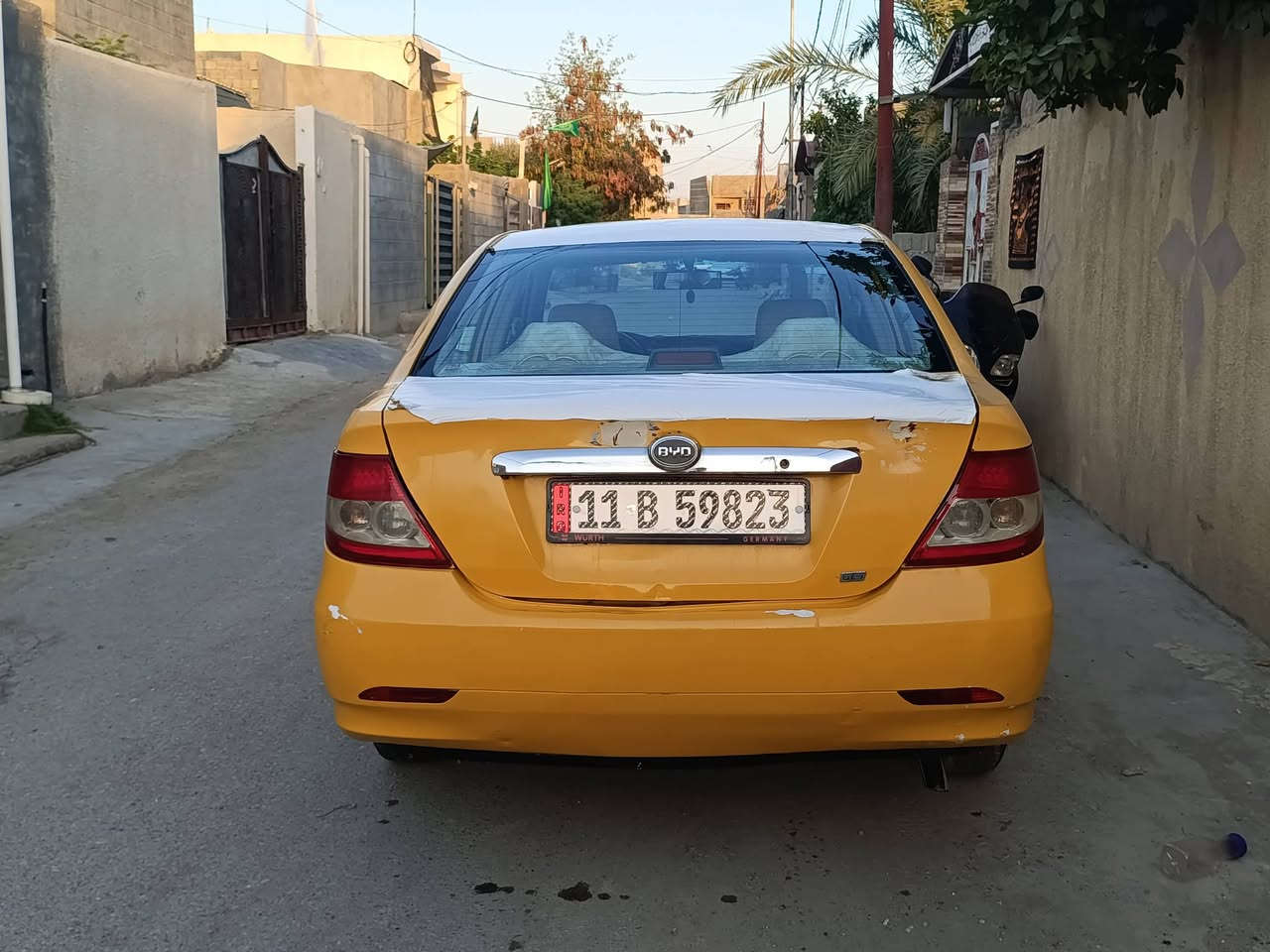 من رخصة الأدمن بيوادي اف ثري موديل ٢٠١١ بسمي شرط التحويل السعر ٣٥ بيها مجال  ومحرك كير تبريد مكفول ***********
مكان ديالى جديد الشط
