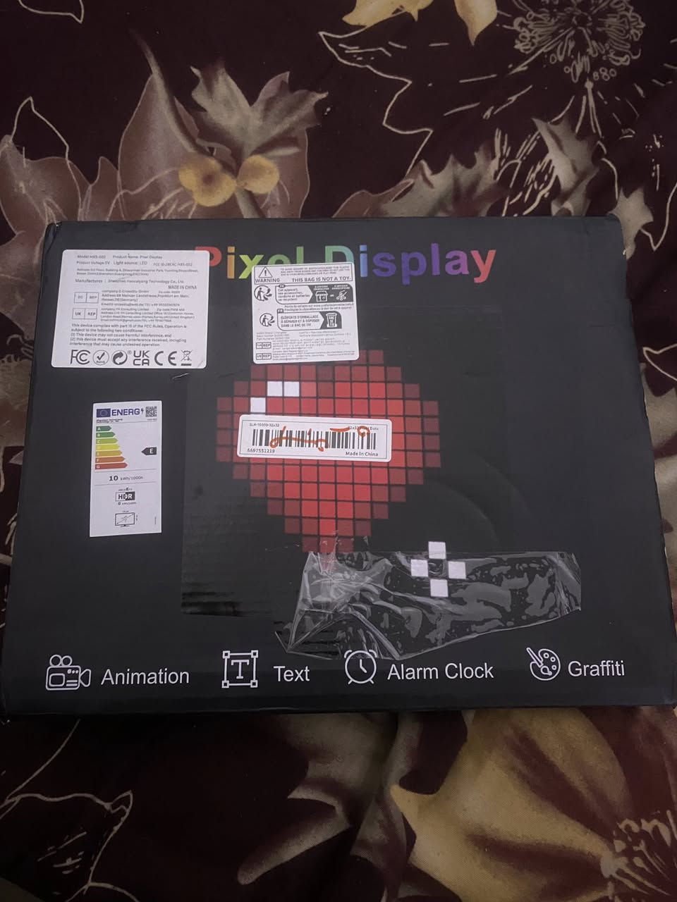 Pixel display
تربط على التلفون بيها تطبيق وثيمات جاهزه او تكدر انت تسوي
السعر 50 الف مكان بغداد


**إذا كنت صاحب هذا الإعلان وتريد حذفه لأي سبب، رجاءا أرسل رسالة إلى الدعم الفني**