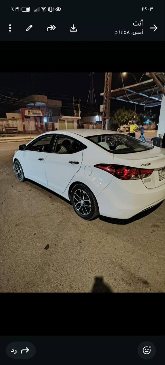 إلنترا ٢٠١٤ خليجي محرك ١٦٠٠ مكفوله من الضربه والصبغ بإستثناء الموجود بالسونار... كير محرك مكفولات والسياره بأسمي
تحويل مباشر السعر ١١٥$ وبيها مجال للاستفسار ***********

