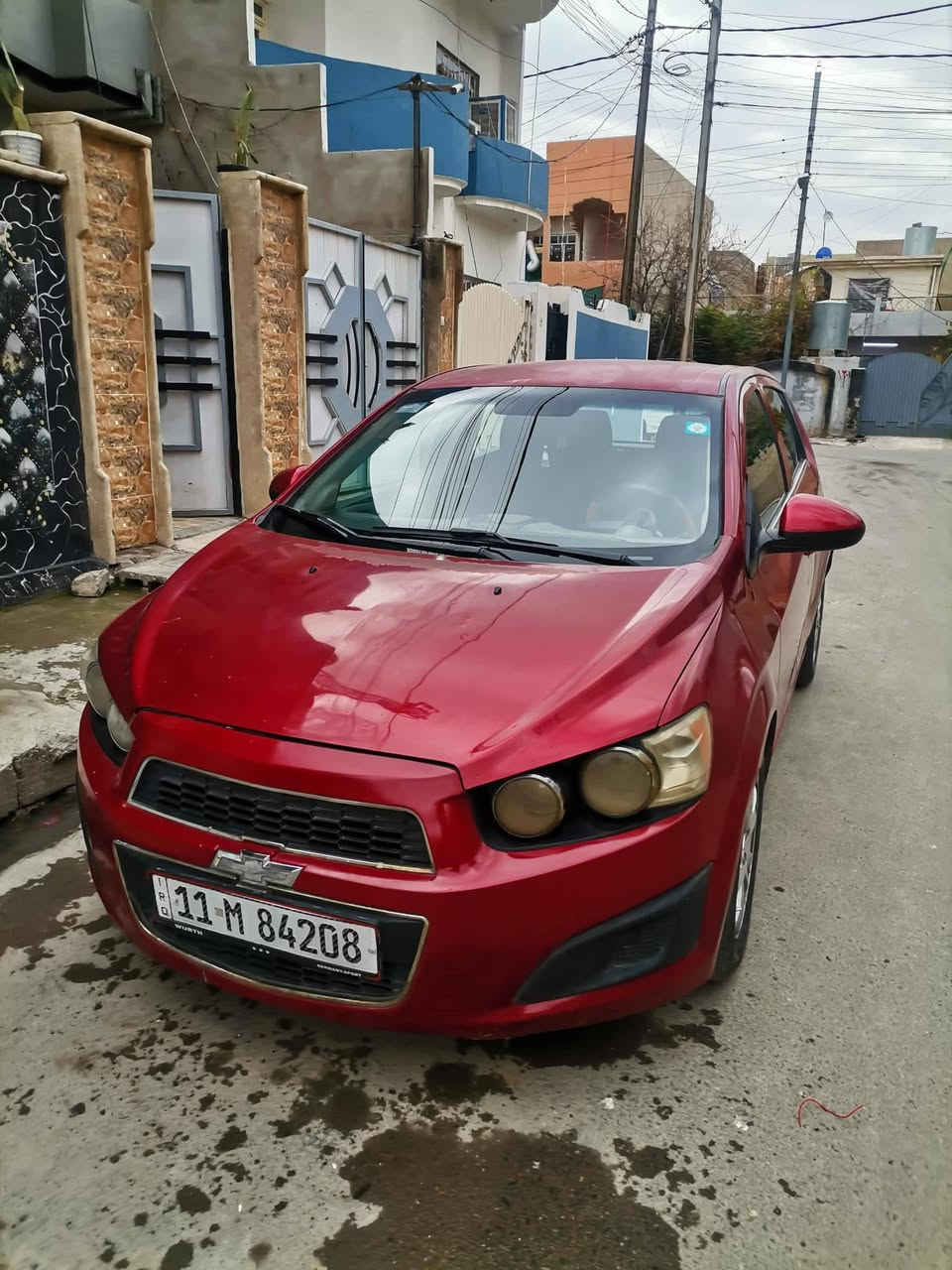 السلام عليكم ورحمة الله وبركاته
الرقم ***********

سيارة للبيع  او مراوس حسب القناعة نوع

 شوفرليت سونك جنطة   فول اوتوماتيك 
   
رقم انكليزي شرط التحويل 

المواصفات

موديل 2013

تبريد شغال+تدفئة شغال 

تحكمات ستيرن

مانع انزلاق 

مثبت سرعة 

جامات كهرب 

قفل مركزي

كير اوتوماتيك  

طخم ورى كدام جديد

السيارة بعدها على وضعيتها الاصلية 

وجاهزة من كلشي شرط 

الشراي يتصل ويدلل تحياتي

العنوان موصل حي الميثاق 

الاستفسار الاتصال على الرقم ***********

من رخصة الادمن المحترم تحياتي
